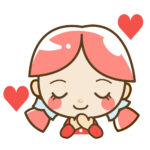 愛の心を込めて打ち勝つ。